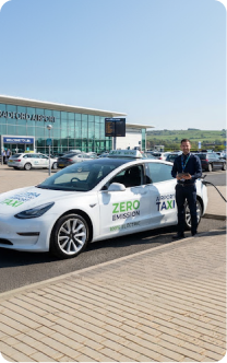 Zero-Emission Airport Taxi